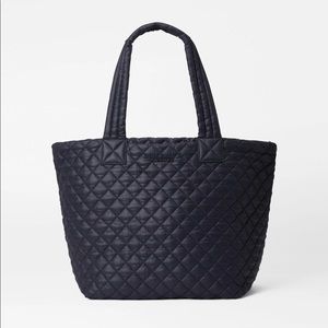 MZ Wallace Black Medium Metro Tote Deluxe